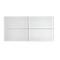 Apollo Tile 3X6 Frosted Soft White Subway Glass Tile 5 Sq.Ft., 40PK APLA99066M36EC100 - alternate 1